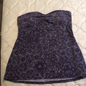 Womens strapless top.